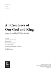 All Creatures of Our God and King TTTBBB choral sheet music cover Thumbnail